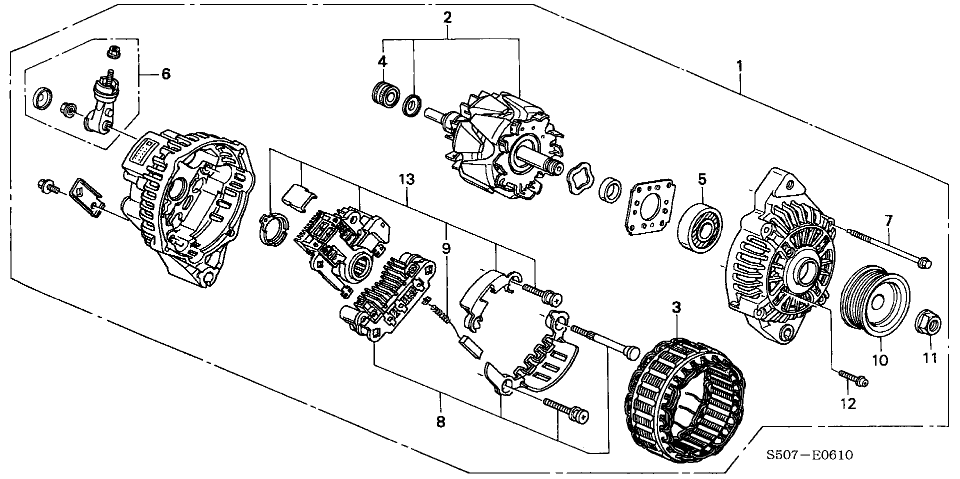 Mitsubishi 31100PECJ71 - Генератор vvparts.bg