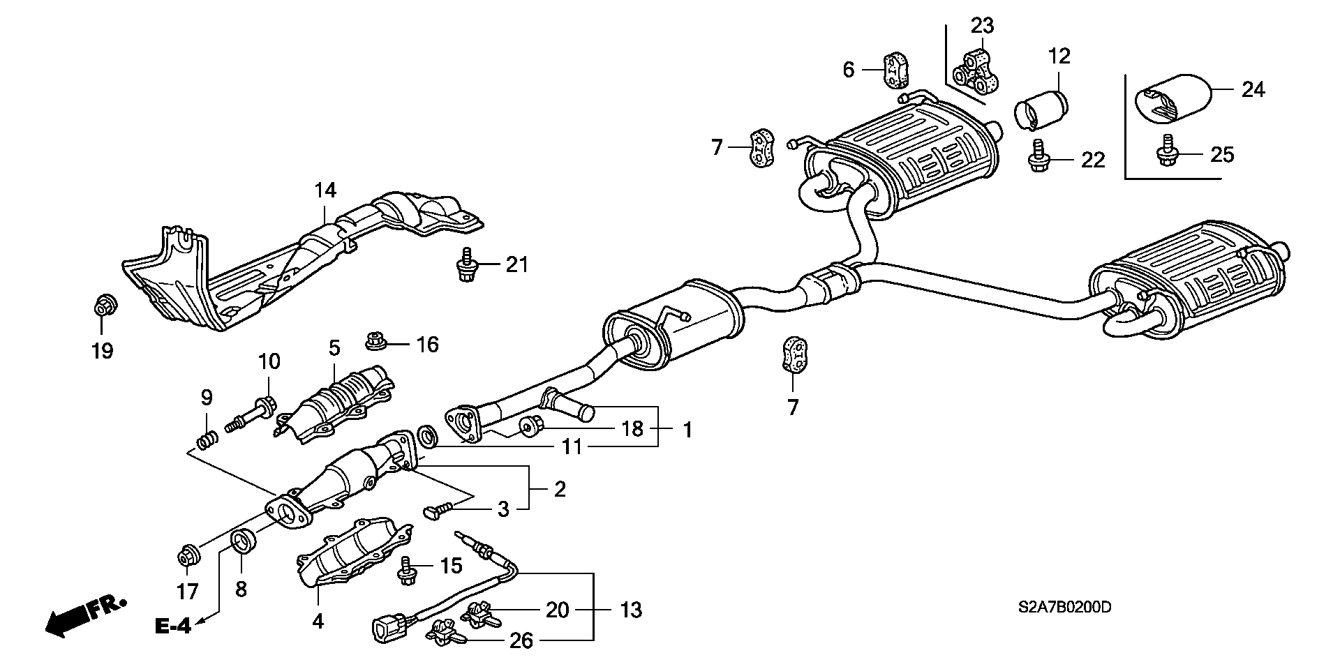 Honda 18215-SP0-A00 - Лагерна втулка, стабилизатор vvparts.bg