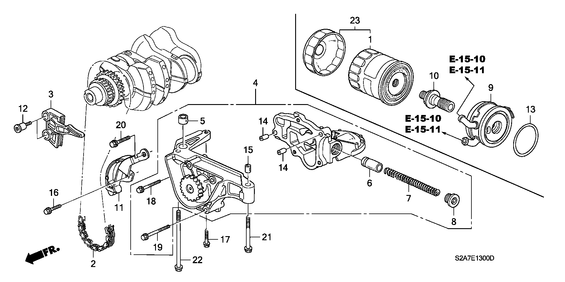 ACURA 15400-PCX-004 - Маслен филтър vvparts.bg