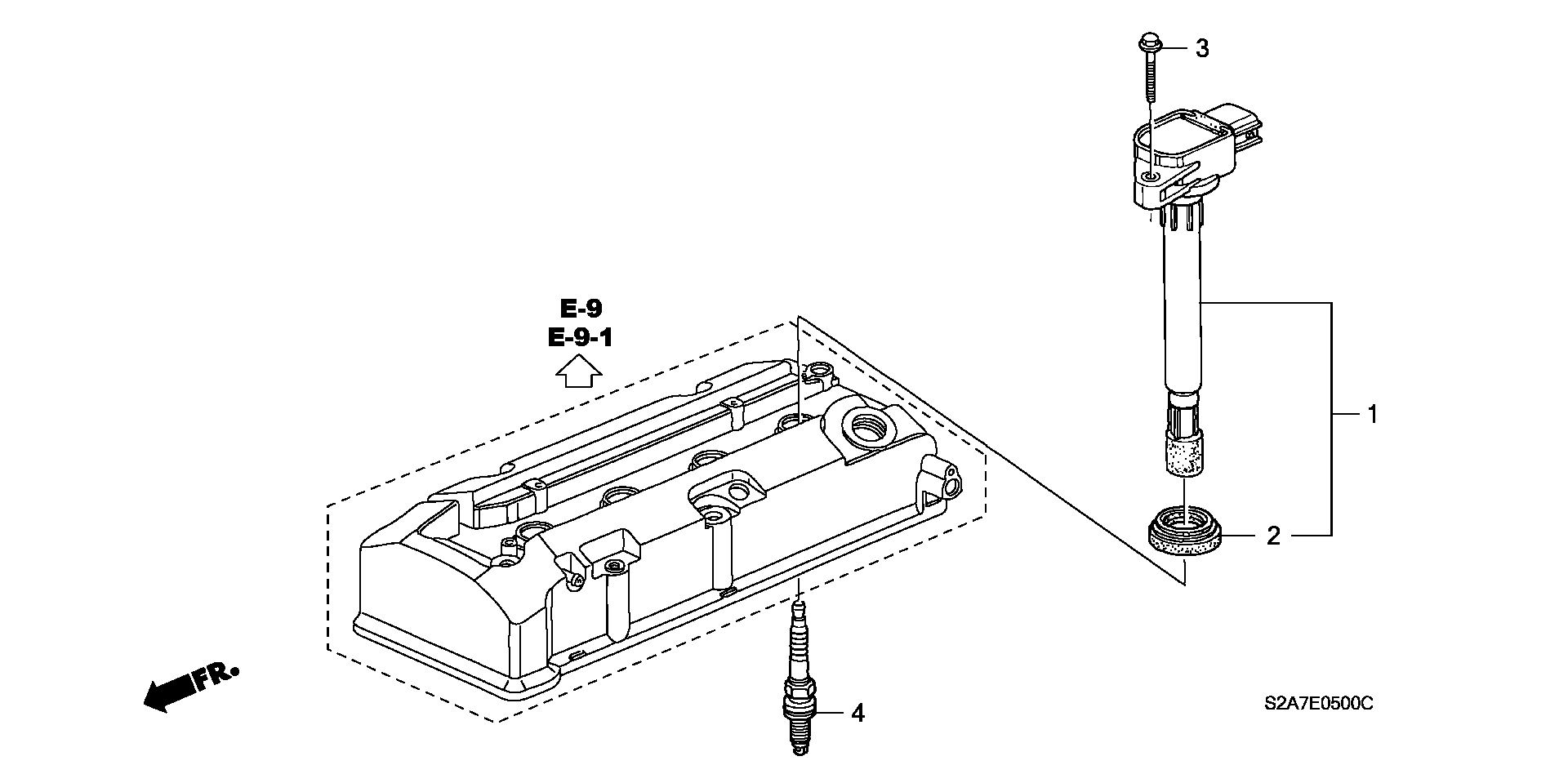 Honda 98079-571 BH - Запалителна свещ vvparts.bg