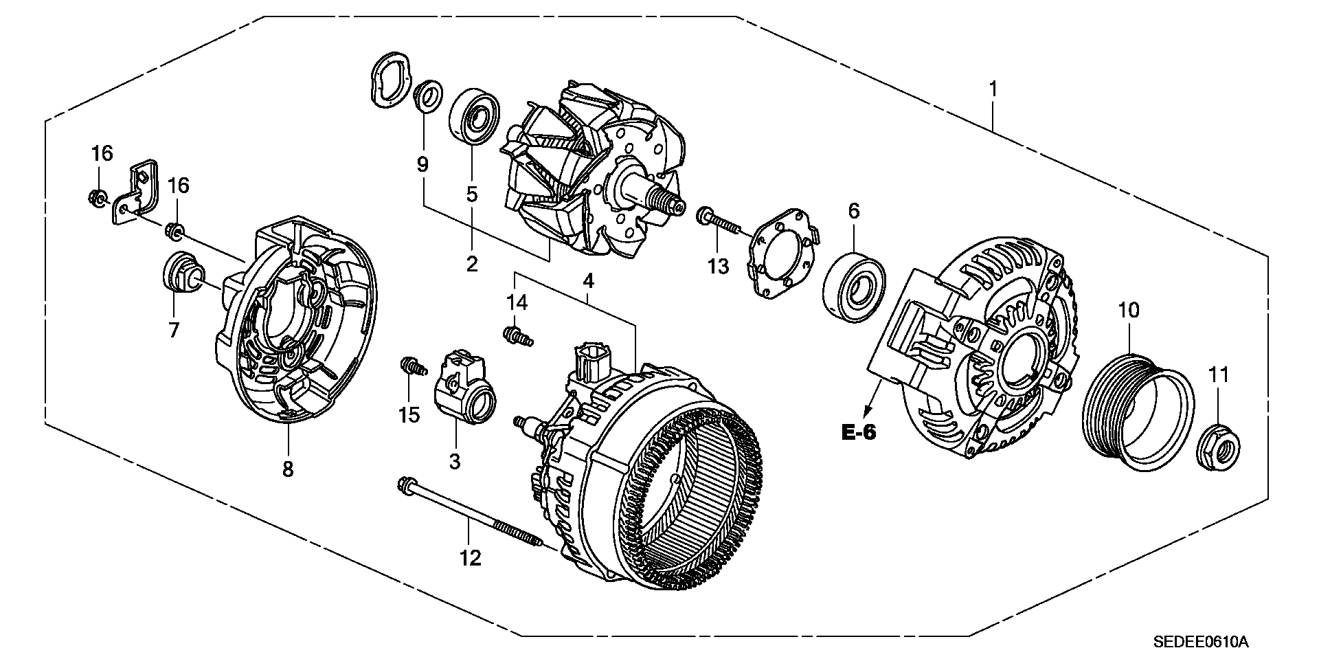 Suzuki 31100RTA003 - Генератор vvparts.bg