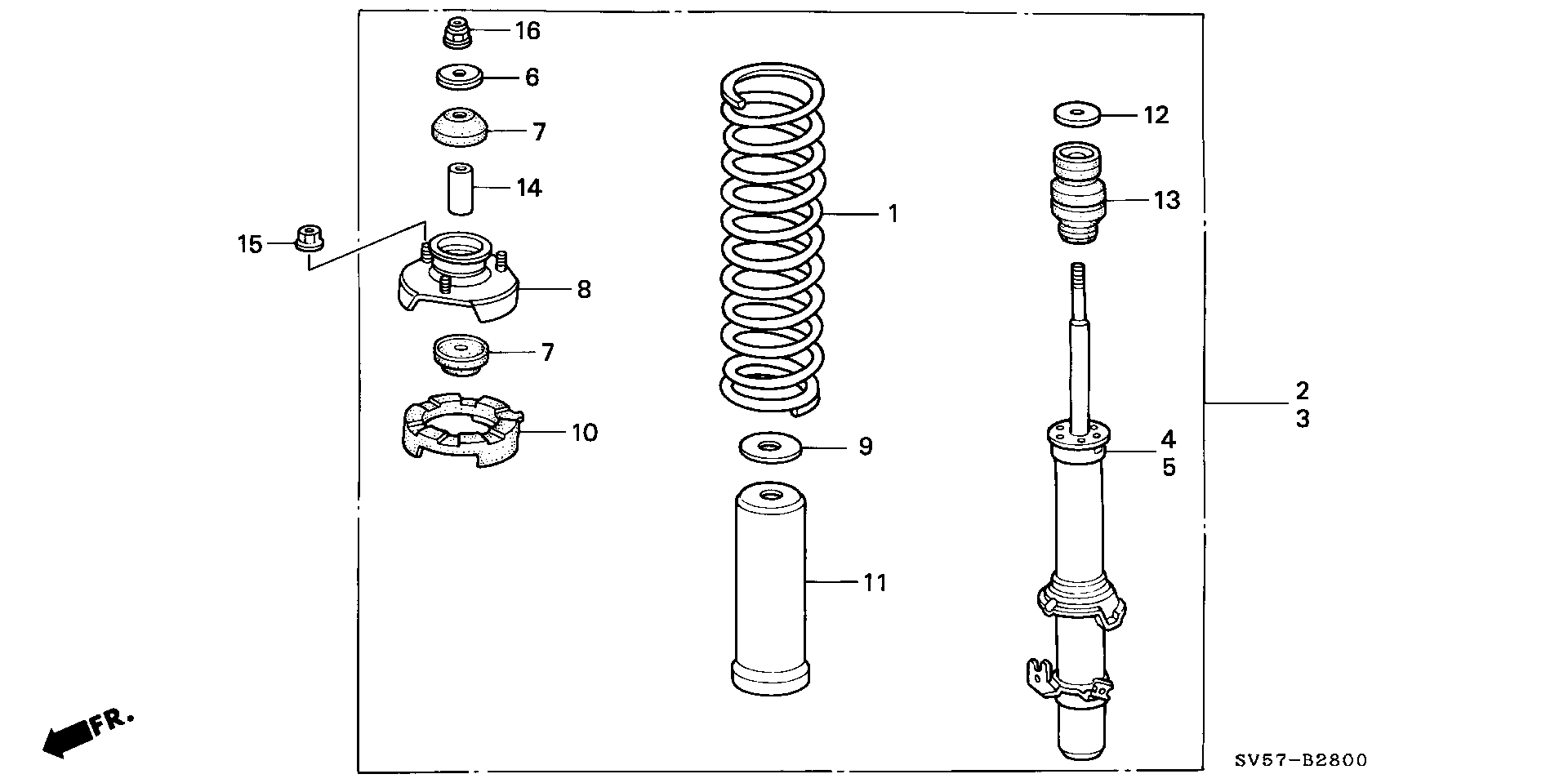 Rover 51621SR0003 - Тампон на макферсън vvparts.bg