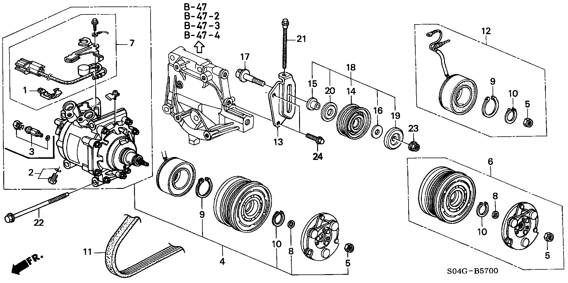 Honda 38920-P2A-003 - Пистов ремък vvparts.bg