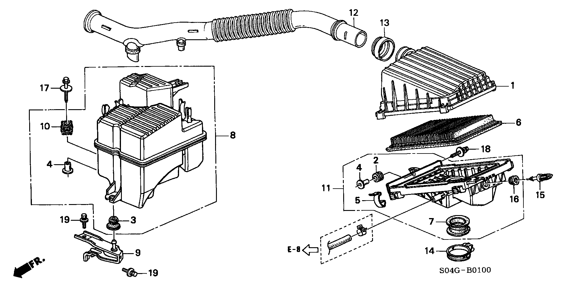 FORD 17220P2CY01 - Въздушен филтър vvparts.bg