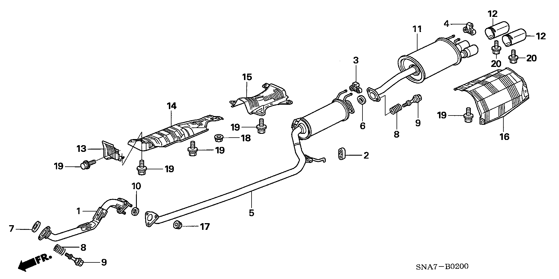 Honda 18303-SM4-020 - Уплътнителен пръстен, изпуск. тръба vvparts.bg