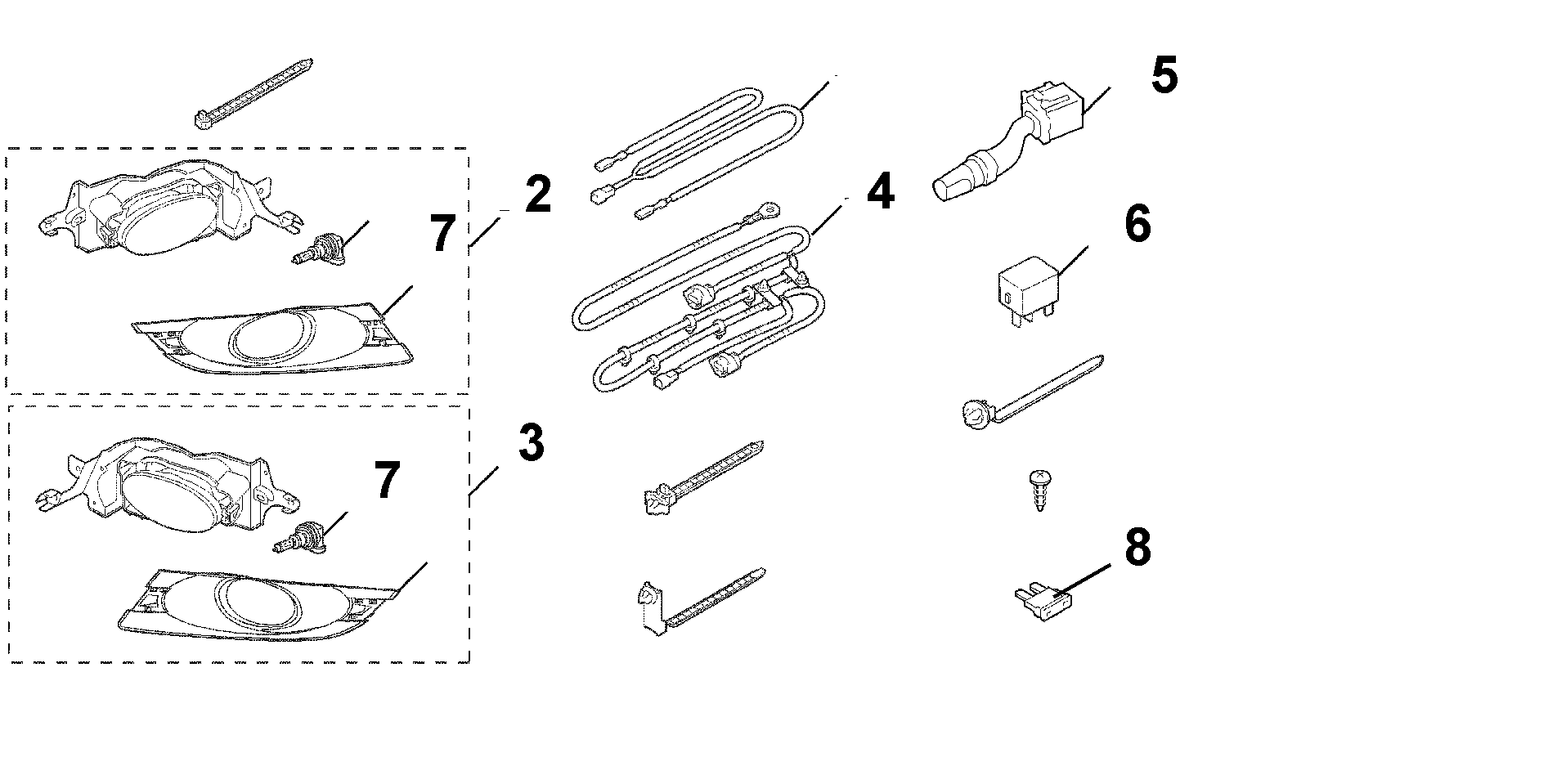 Honda 33165-SAA-003 - Крушка с нагреваема жичка, фар за осветяване при завиване vvparts.bg