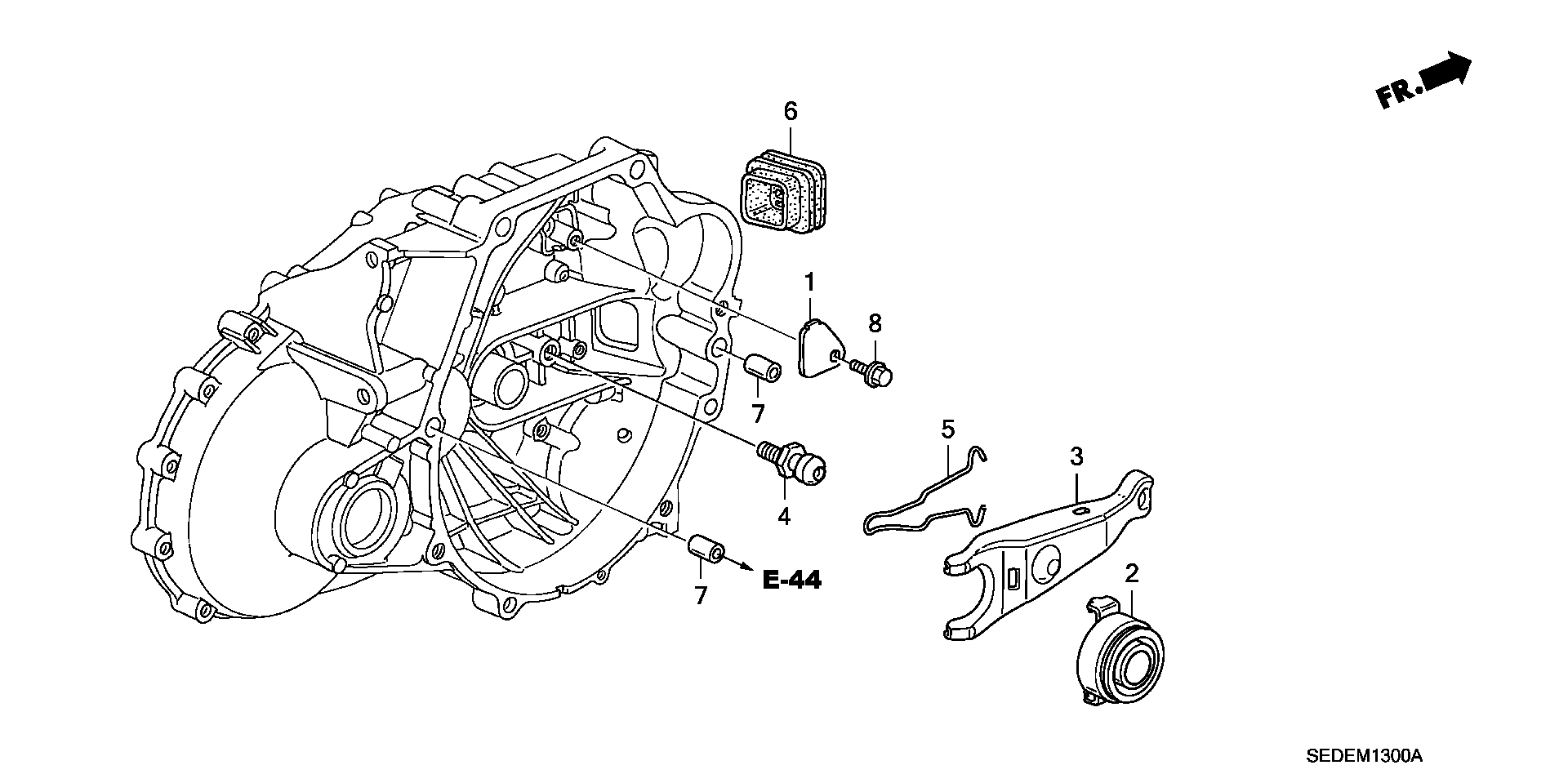 Honda 22810-PPT-003 - Аксиален лагер vvparts.bg