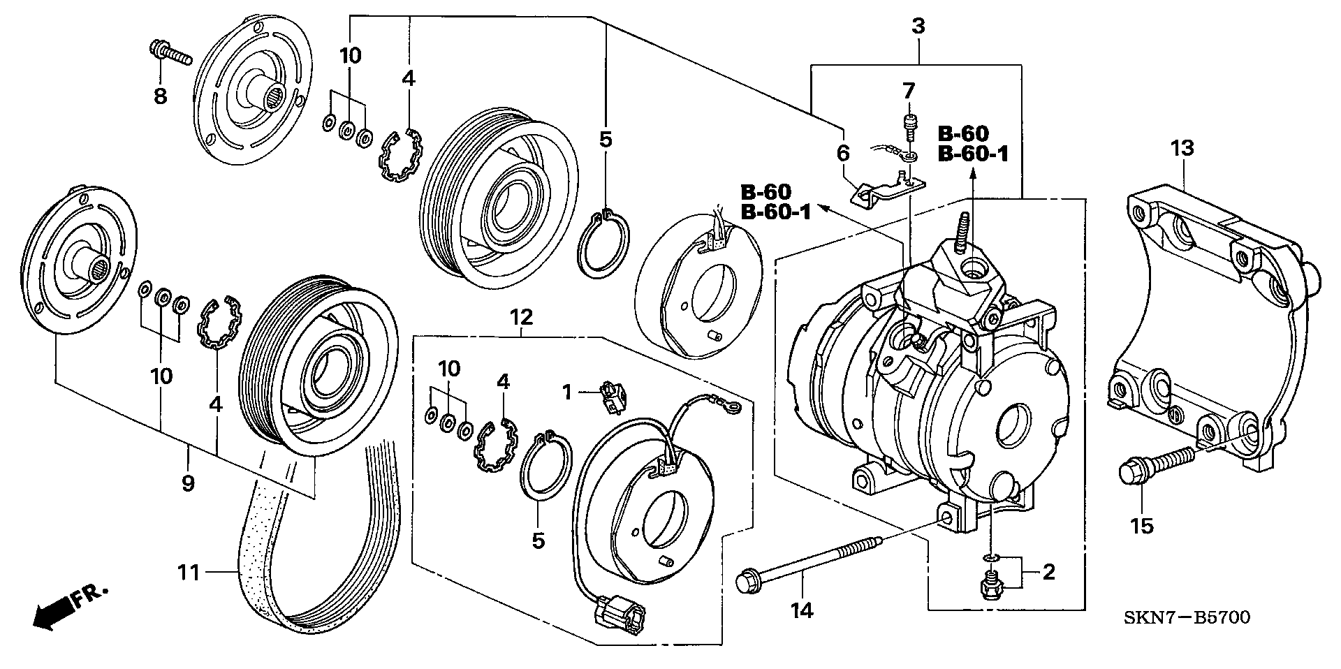 Honda 38920-RBD-E01 - Пистов ремък vvparts.bg