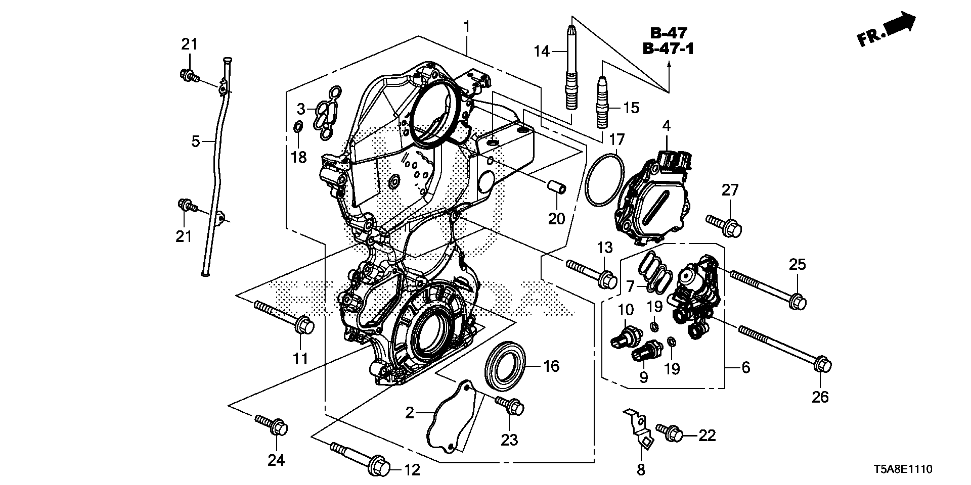 Honda 91212-5K9-003 - Семеринг, колянов вал vvparts.bg