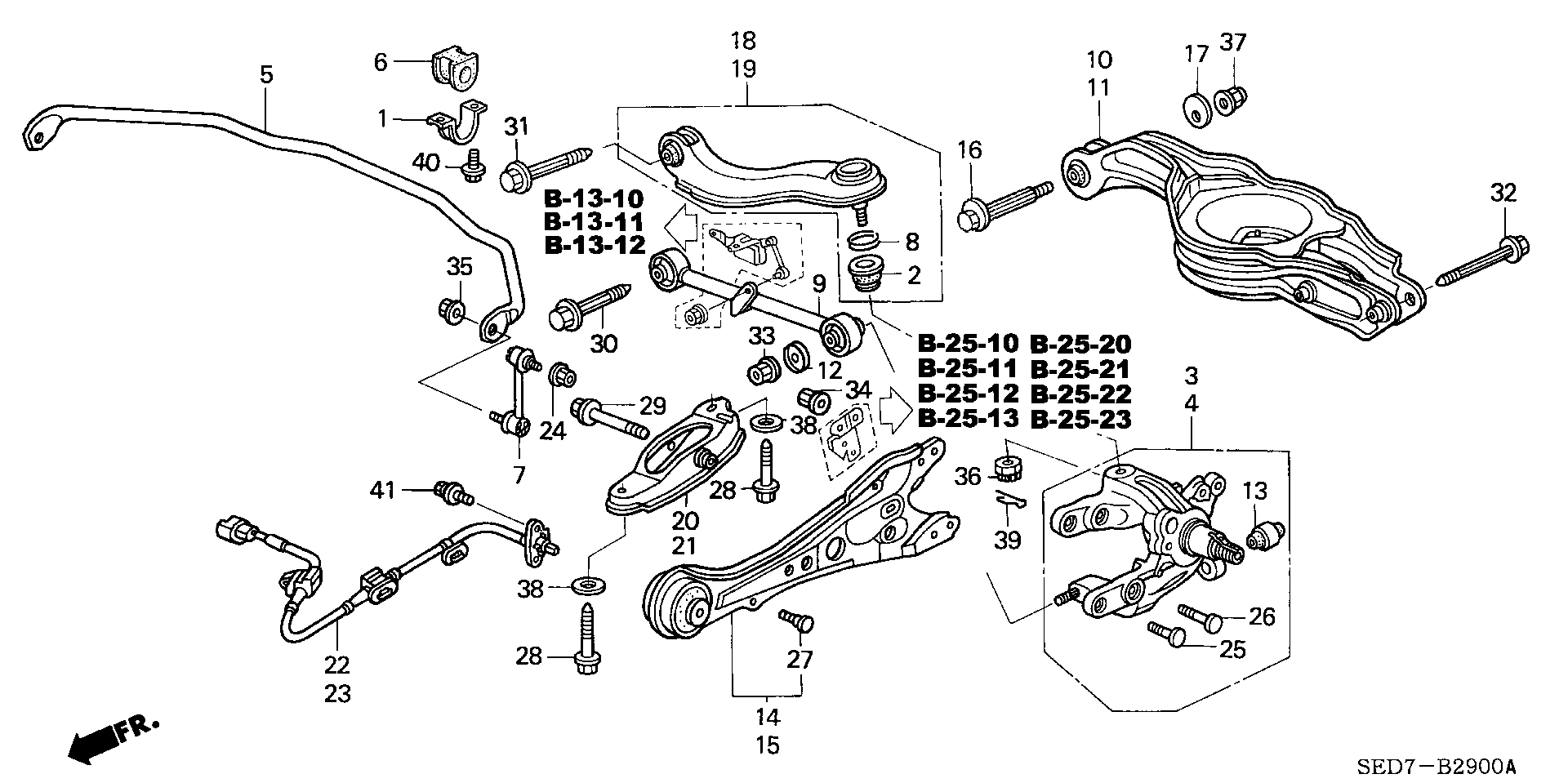 Honda 52320-SED-003 - Биалета vvparts.bg