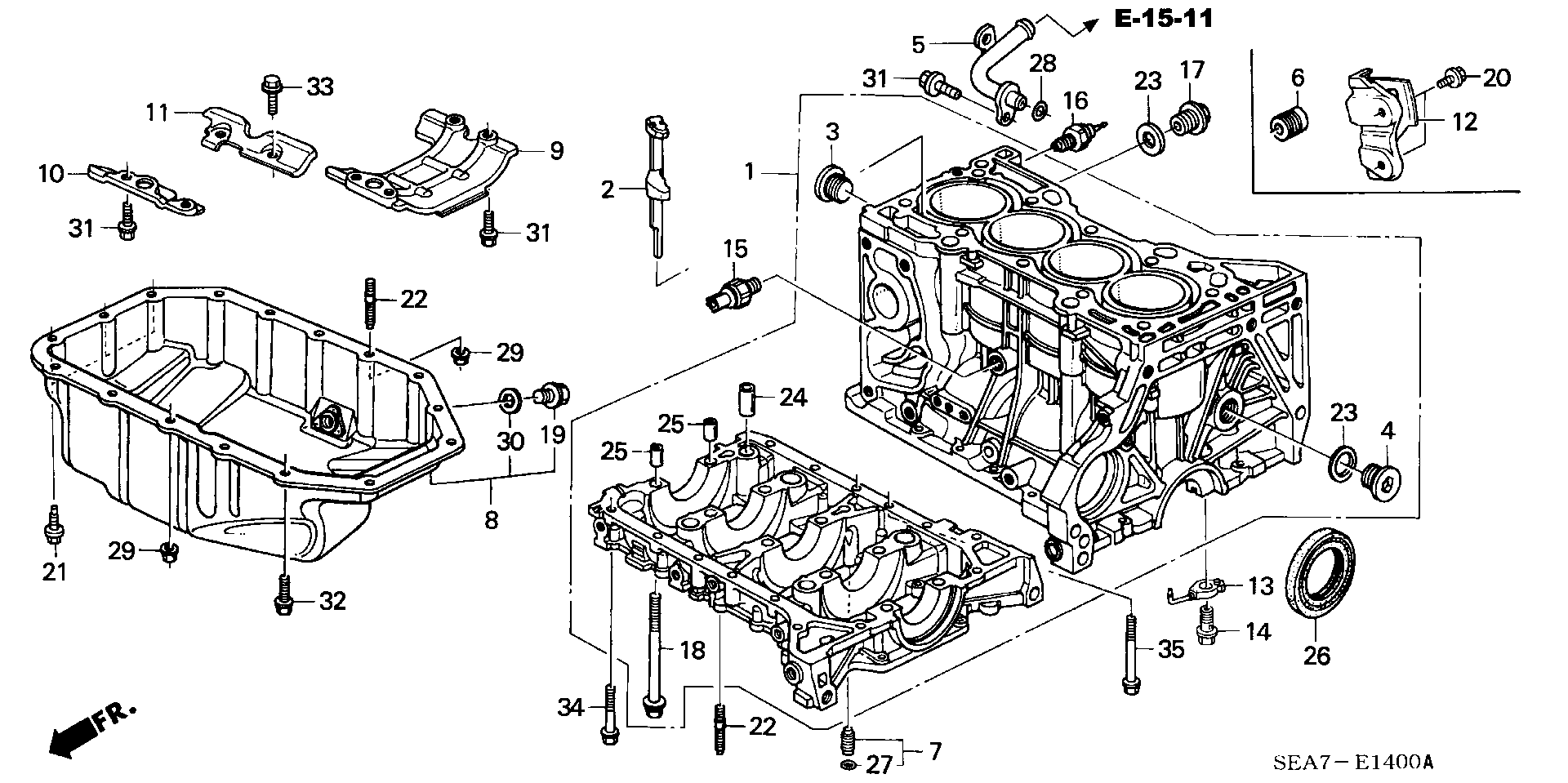 ACURA 91214-PWA-003 - Семеринг, колянов вал vvparts.bg