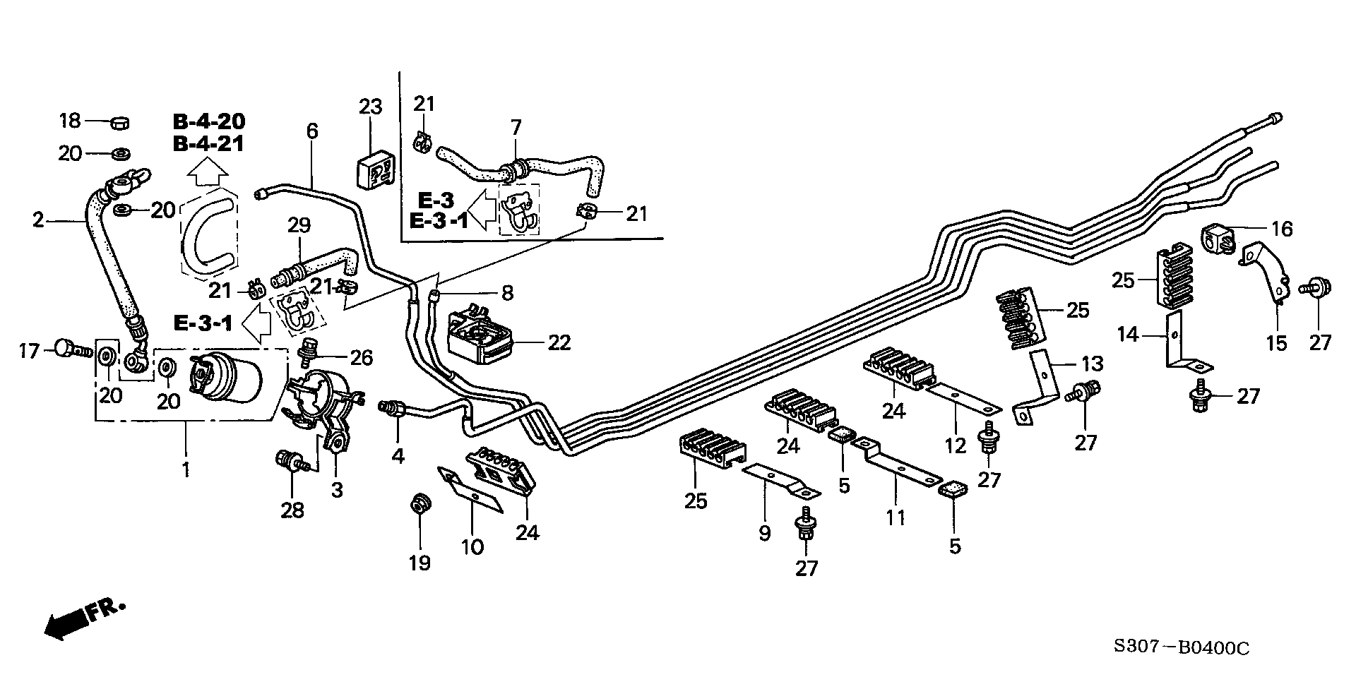 Honda 16010-ST5-932 - Горивен филтър vvparts.bg