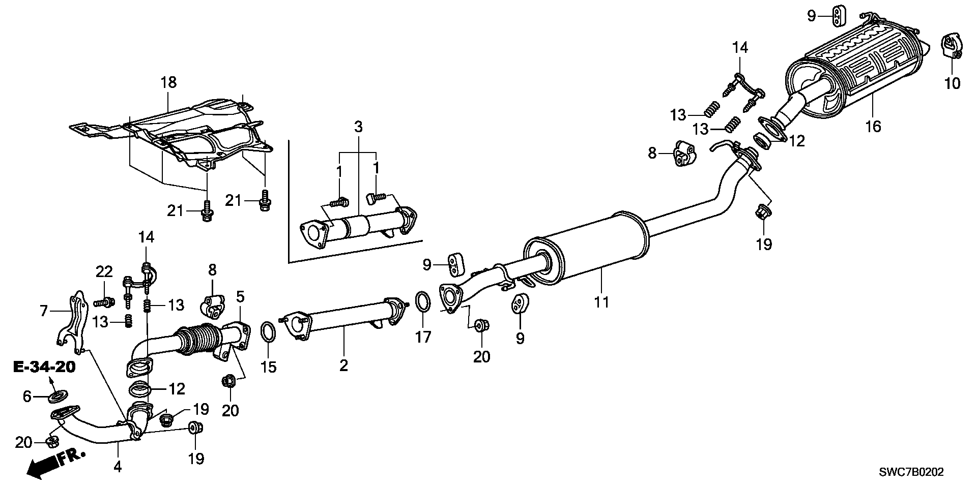 Honda 18229-S7S-003 - Уплътнителен пръстен, изпуск. тръба vvparts.bg