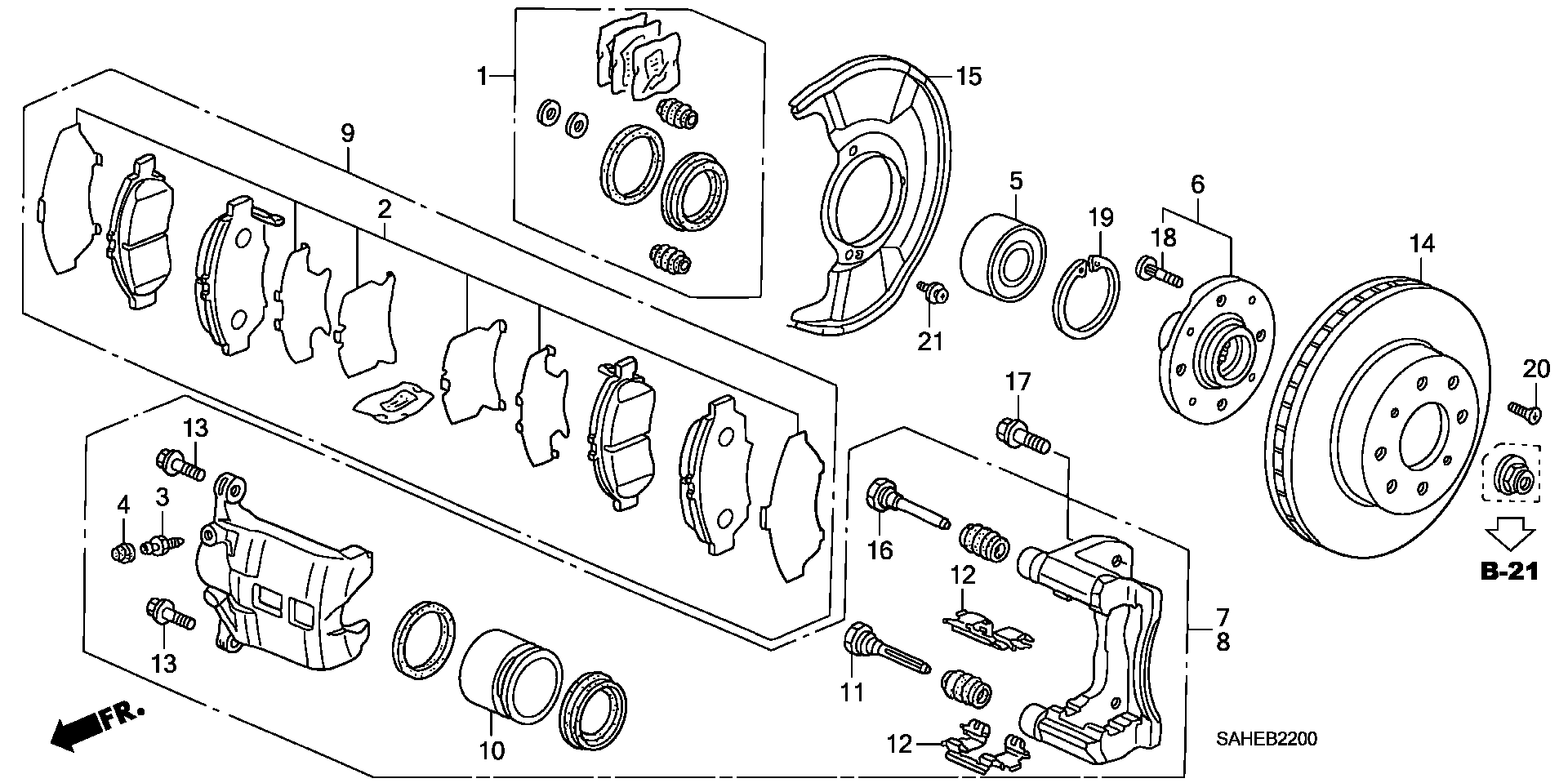 Honda 45251-SAA-G50 - Спирачен диск vvparts.bg