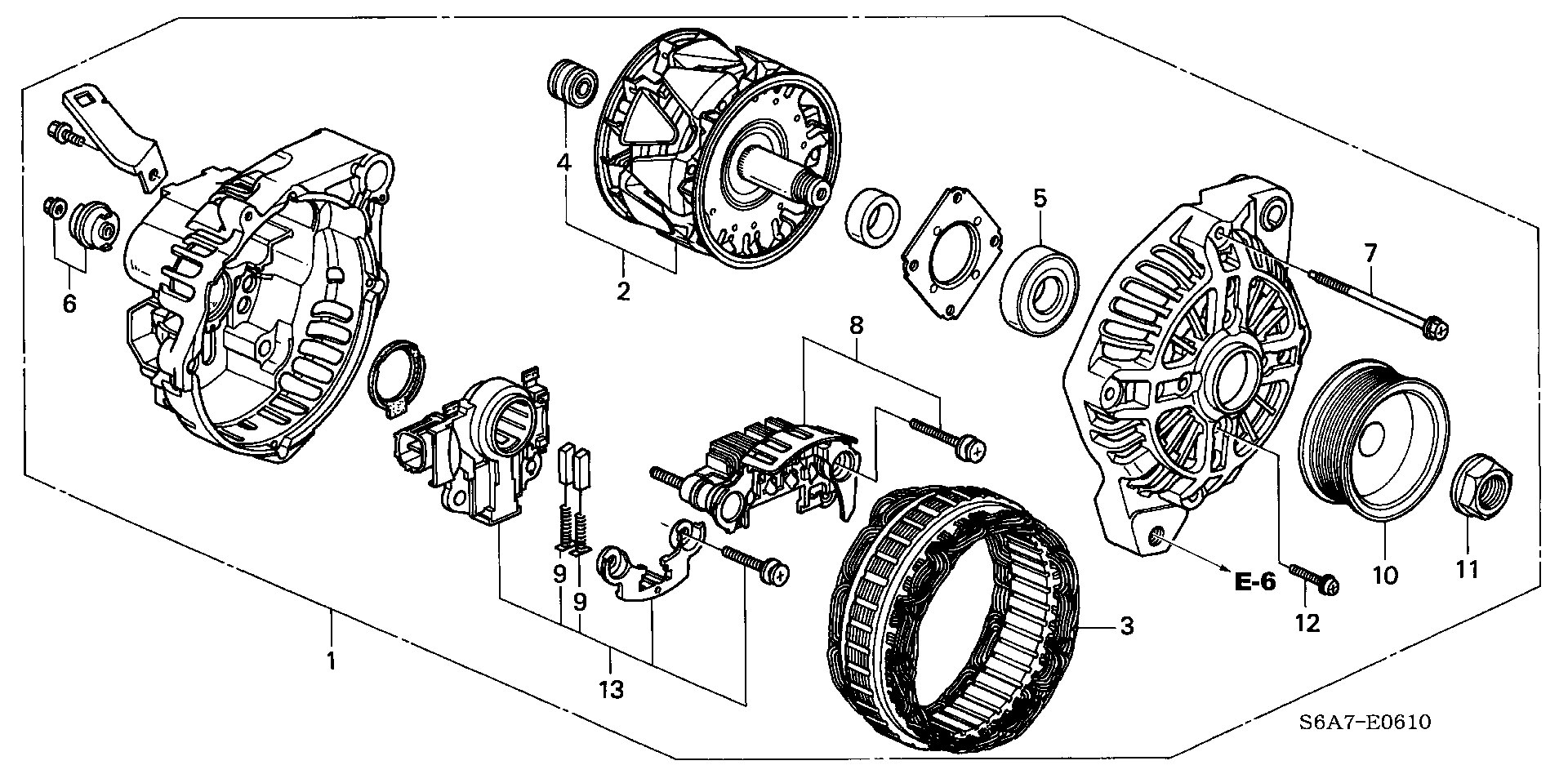 Honda 31 100-PLM-A02 - Генератор vvparts.bg