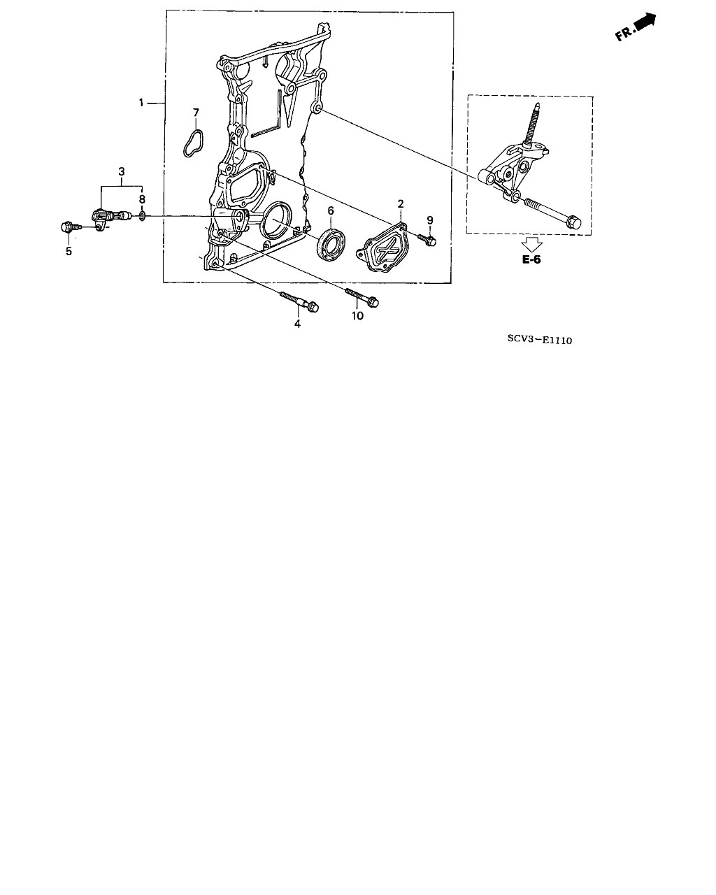 Honda 91212-PNC-003 - Семеринг, колянов вал vvparts.bg