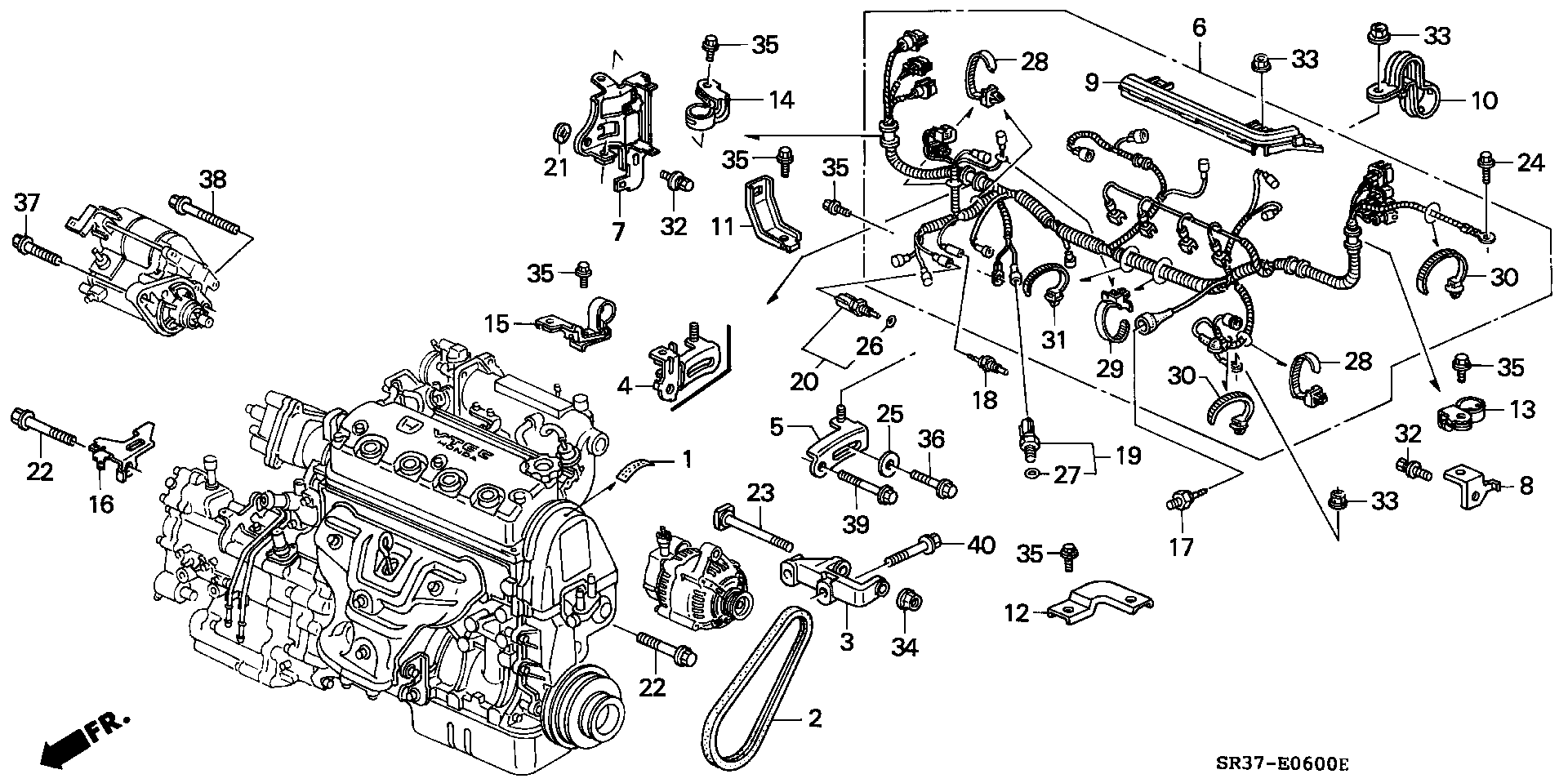 Daihatsu 31110-P01-003 - Пистов ремък vvparts.bg