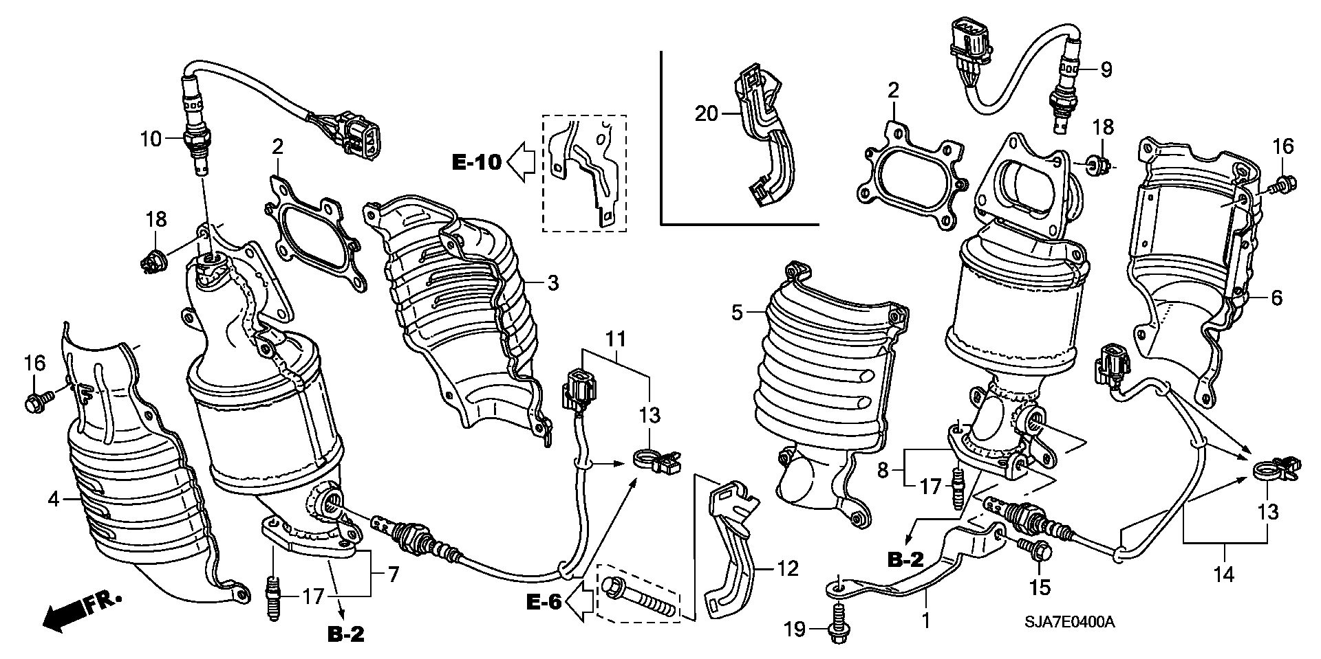 ACURA 36531RCAA02 - Ламбда-сонда vvparts.bg