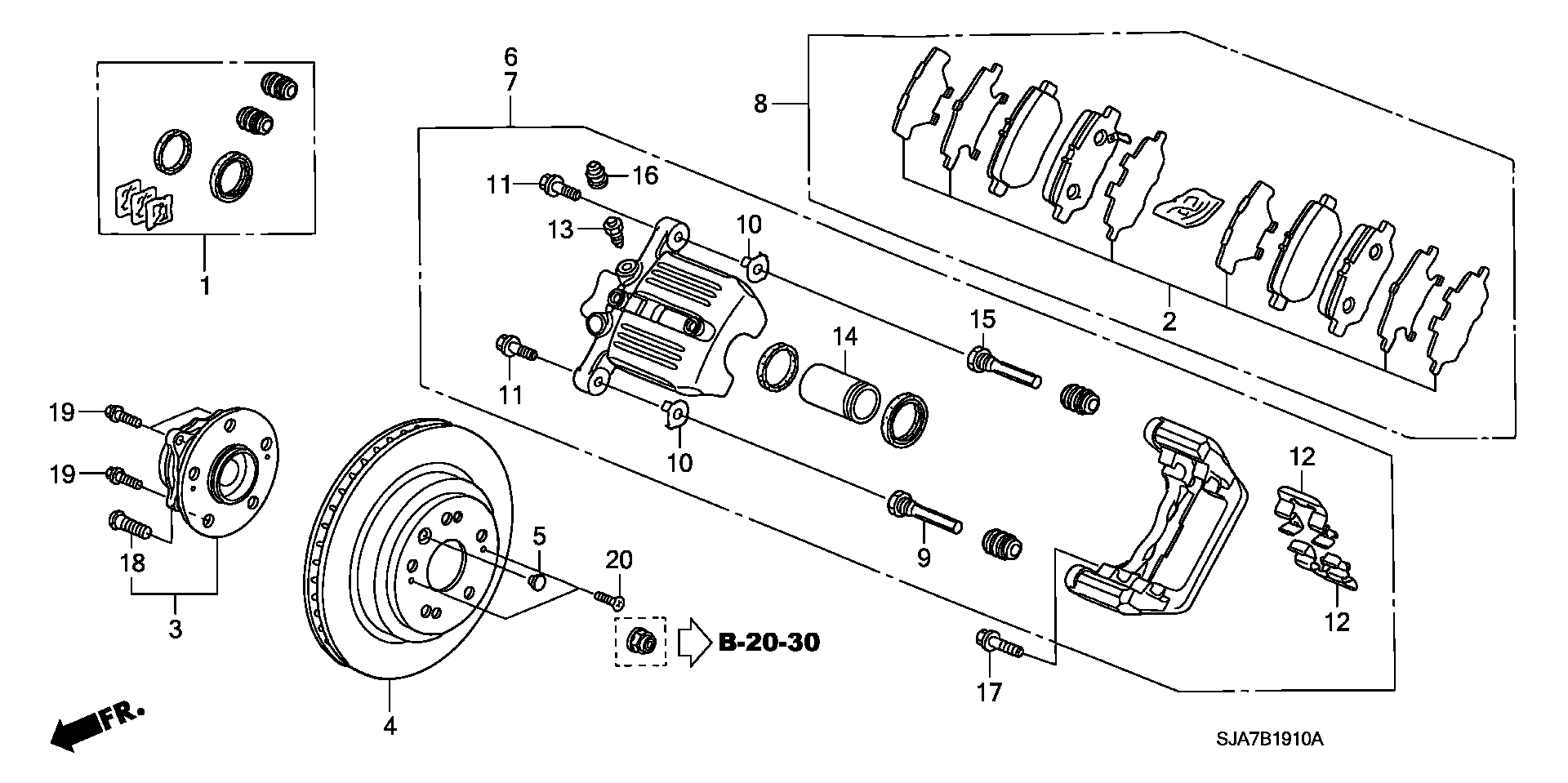 ACURA 42510SJA000 - Спирачен диск vvparts.bg