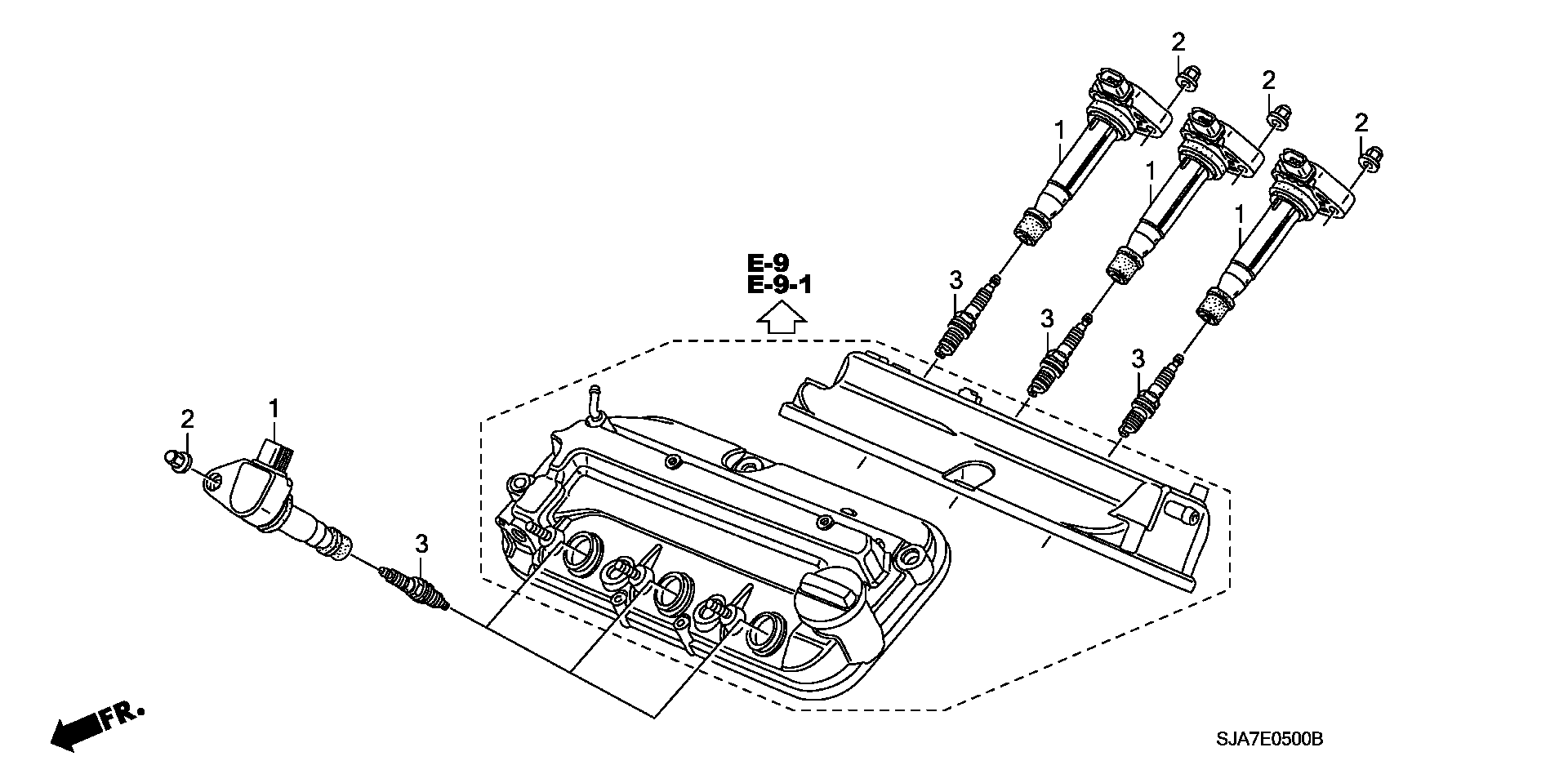 Honda 9807B-5615W - Запалителна свещ vvparts.bg