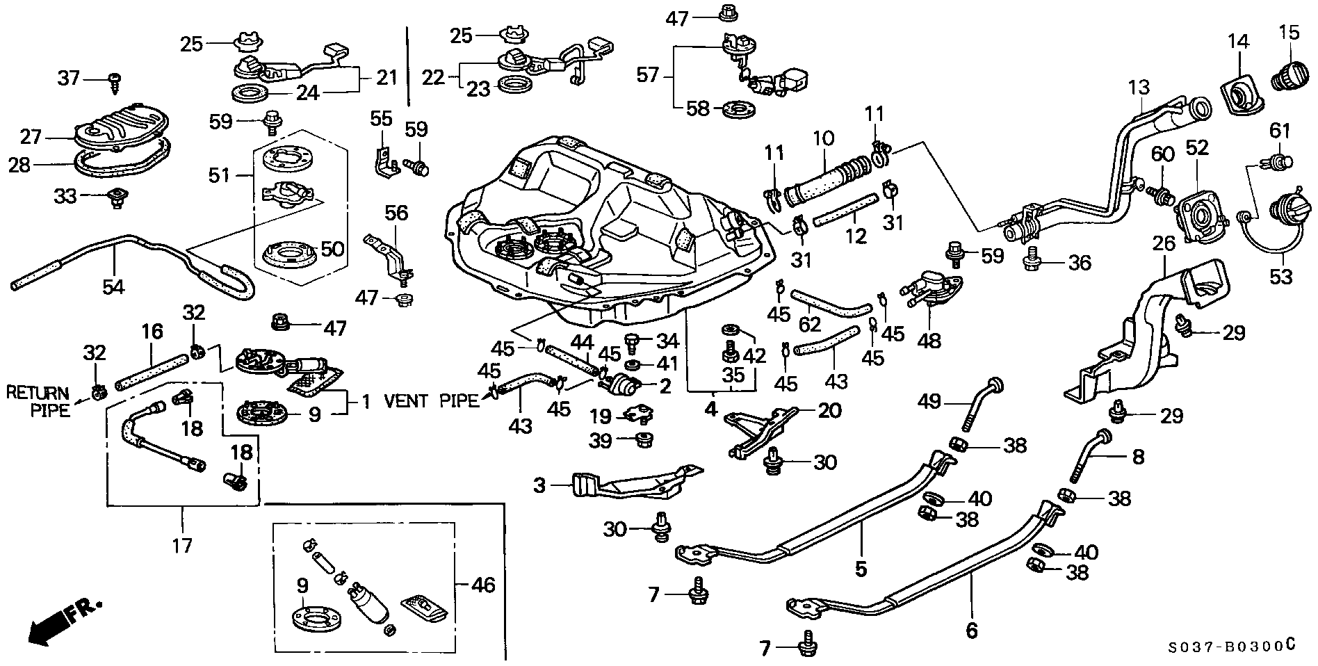 TOYOTA 17040 S04 G30 - Горивна помпа vvparts.bg