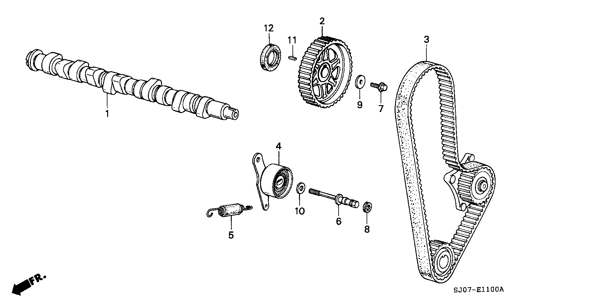 Hyundai 14400PC6004 - Ангренажен ремък vvparts.bg