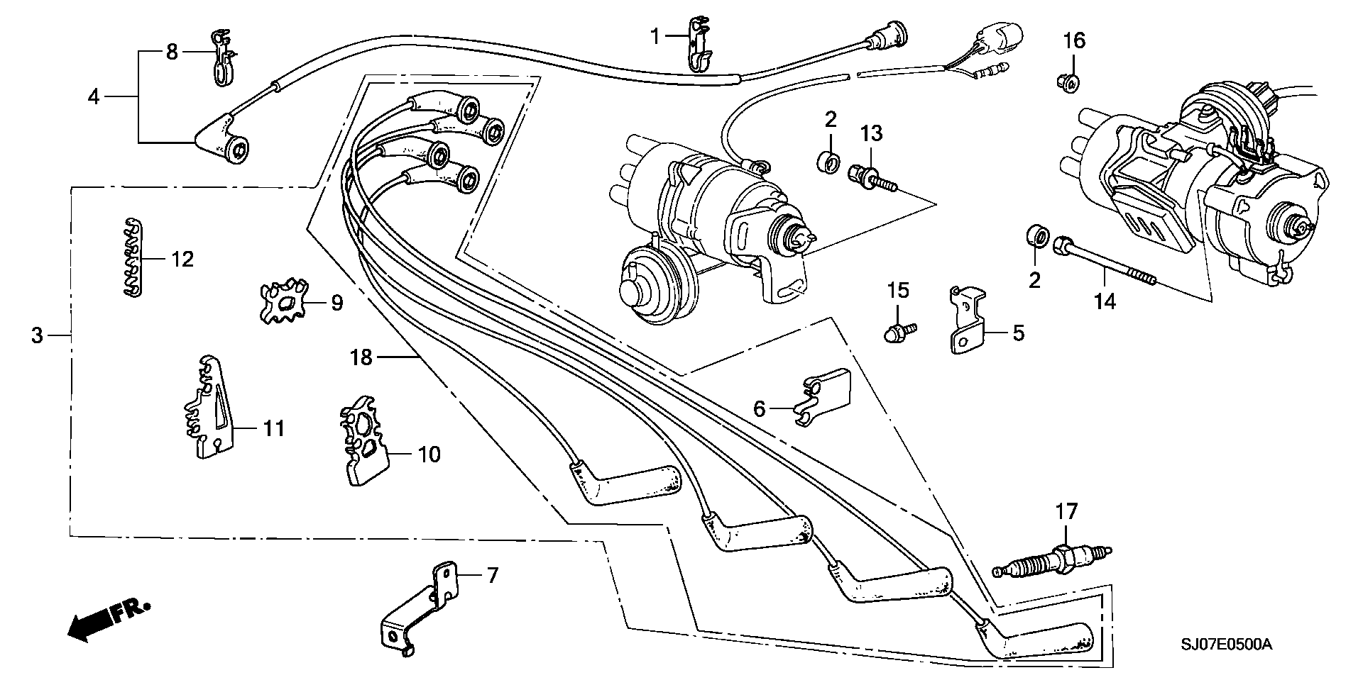 Honda 98079-55132 - Запалителна свещ vvparts.bg