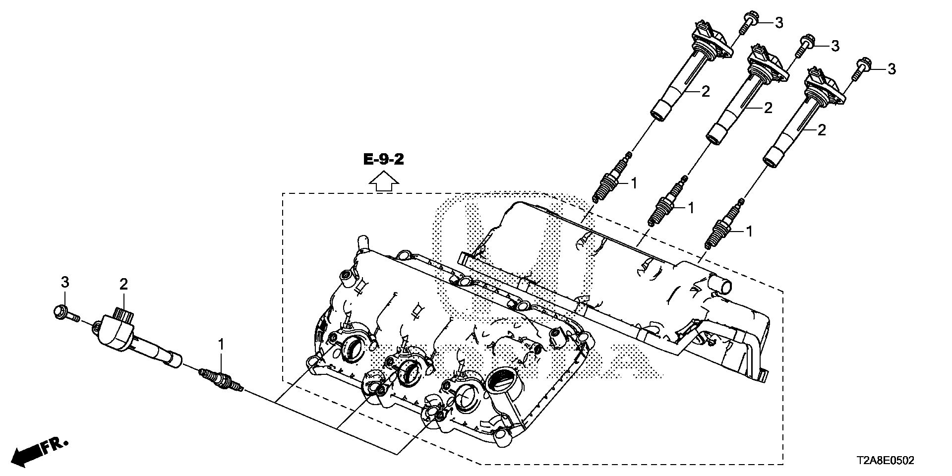 Honda 12290-R70-A01 - Запалителна свещ vvparts.bg