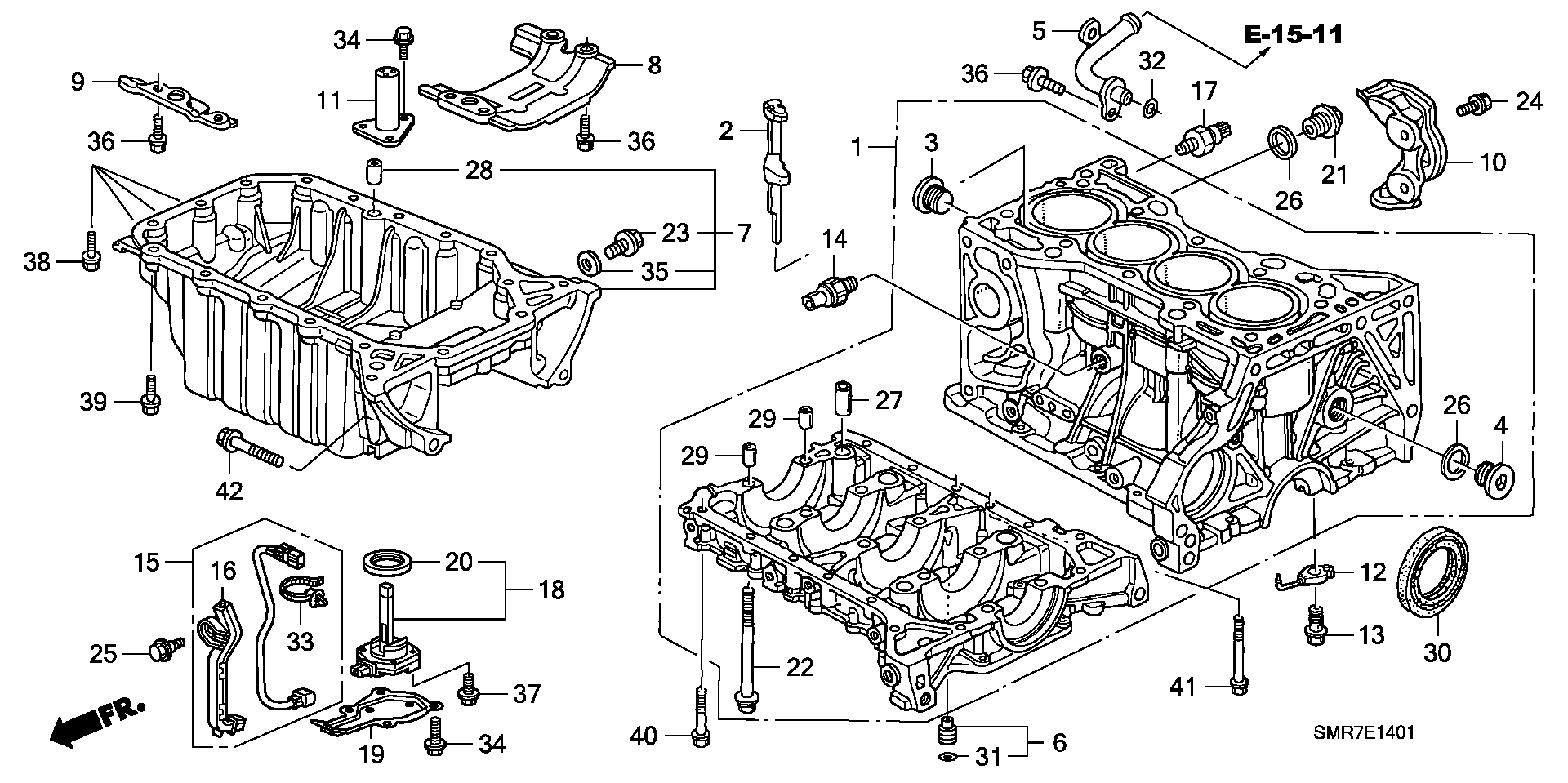 ACURA 91214-PWA-Y01 - Семеринг, колянов вал vvparts.bg