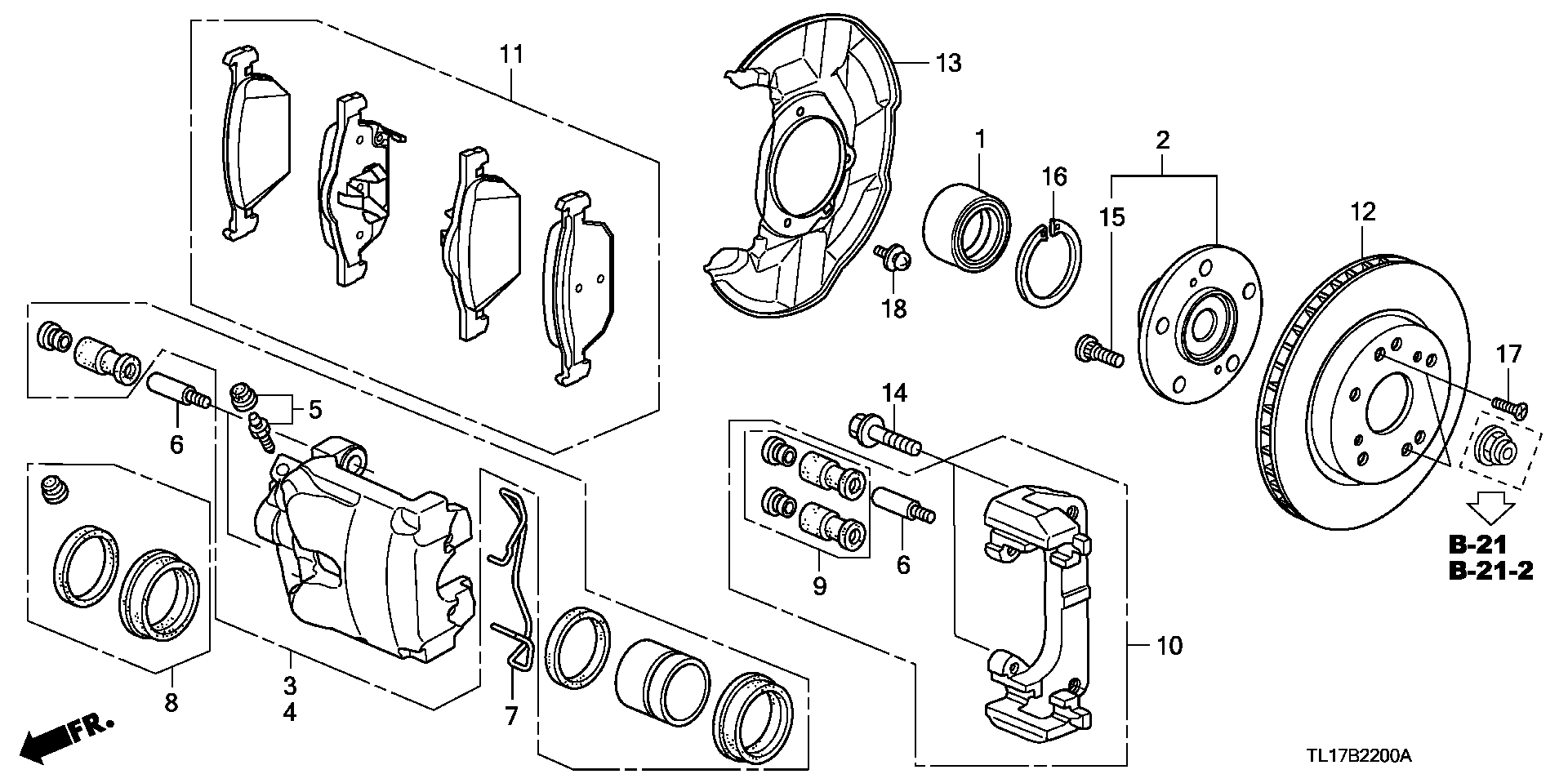 Honda 45251-TL1-G00 - Спирачен диск vvparts.bg