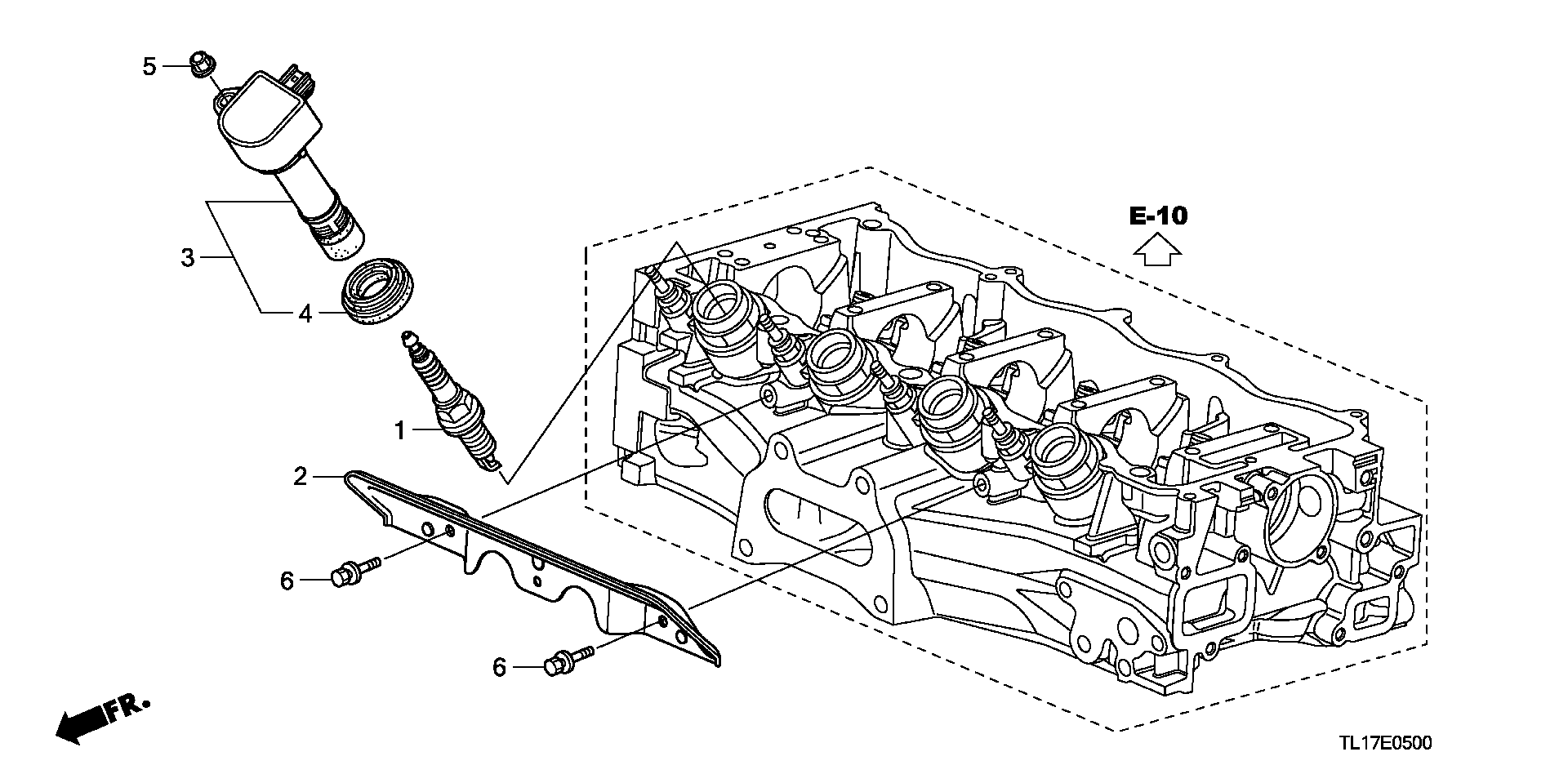 Honda 12290-R60-U01 - Запалителна свещ vvparts.bg