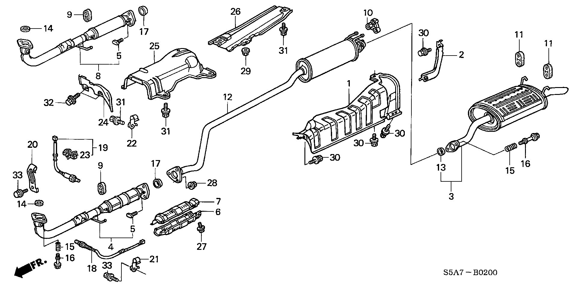 HONDA Motorcycles 36531 PLD 003 - Ламбда-сонда vvparts.bg