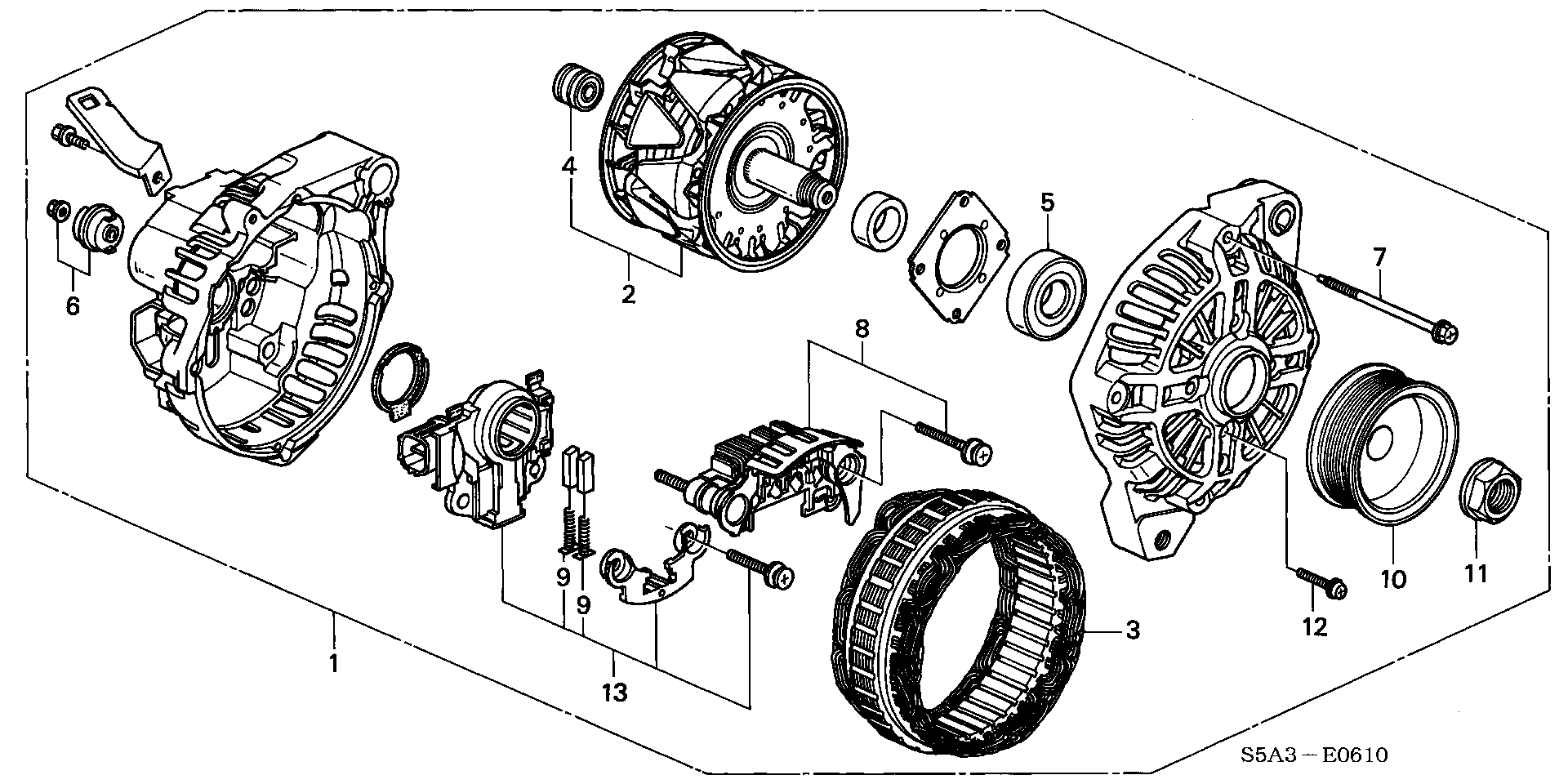 Honda 31 100-PLM-A01 - Генератор vvparts.bg