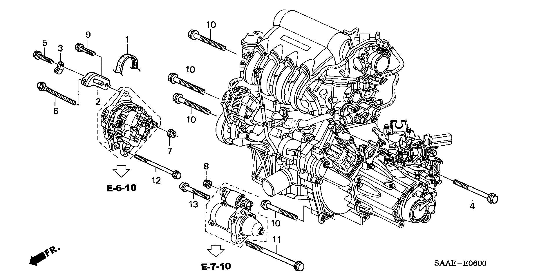 Honda 31110PWAG01 - Пистов ремък vvparts.bg