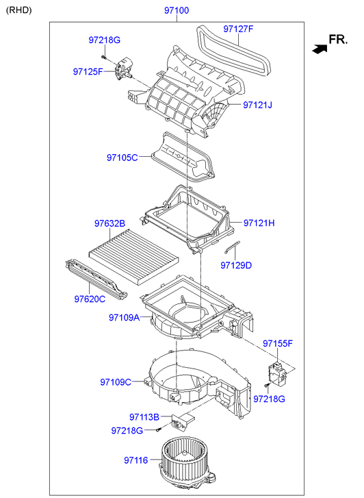 NISSAN 971332H001 - Филтър купе (поленов филтър) vvparts.bg