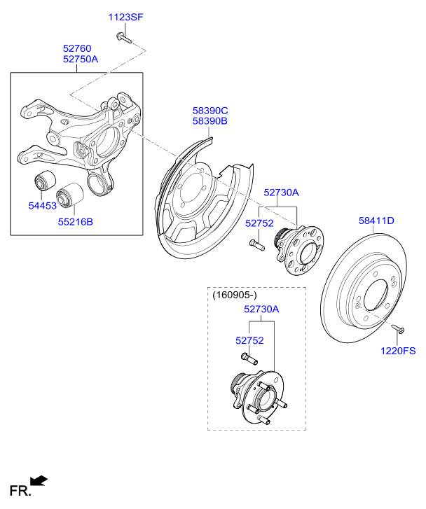 Hyundai 58411-A6300 - Спирачен диск vvparts.bg