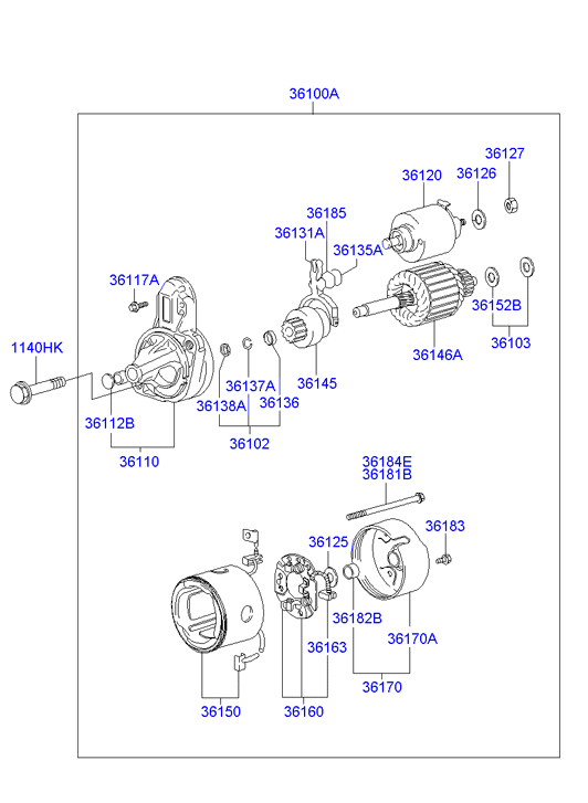 KIA 36182-21740 - Втулка vvparts.bg