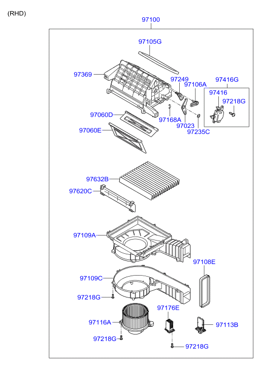 Buessing 97133-2B010 - Филтър купе (поленов филтър) vvparts.bg