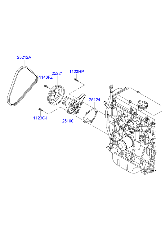 Honda 2521202550 - Пистов ремък vvparts.bg