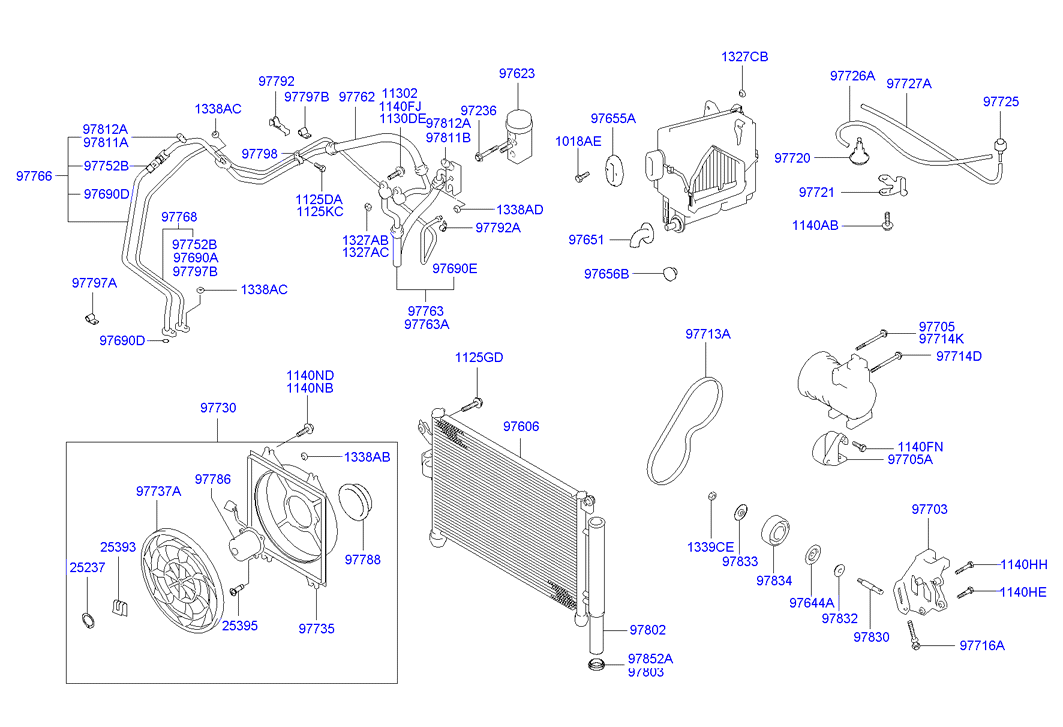 MAZDA 9771329000 - Пистов ремък vvparts.bg