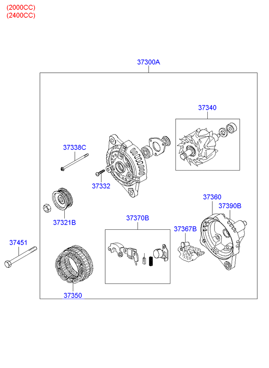 NAZA 3732125201 - Ремъчна шайба, генератор vvparts.bg