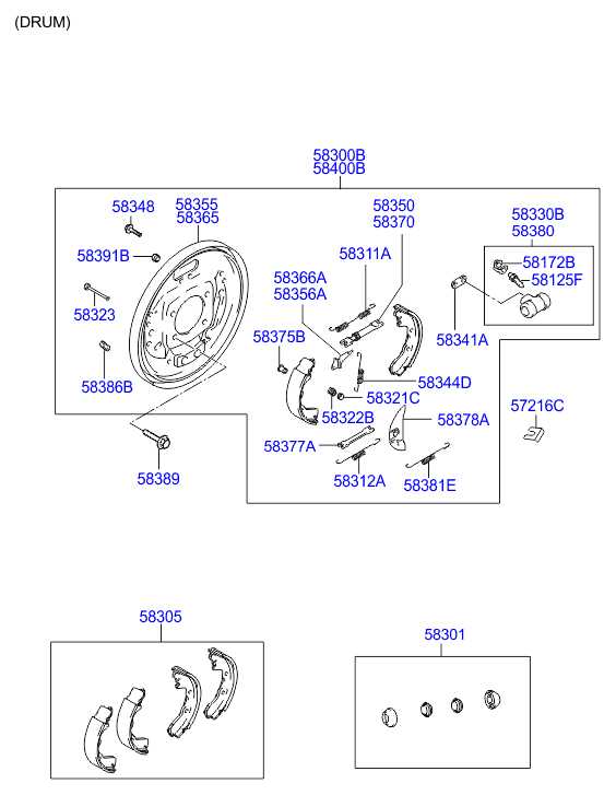 Hyundai 58380 3A000 - Спирачно цилиндърче на колелото vvparts.bg