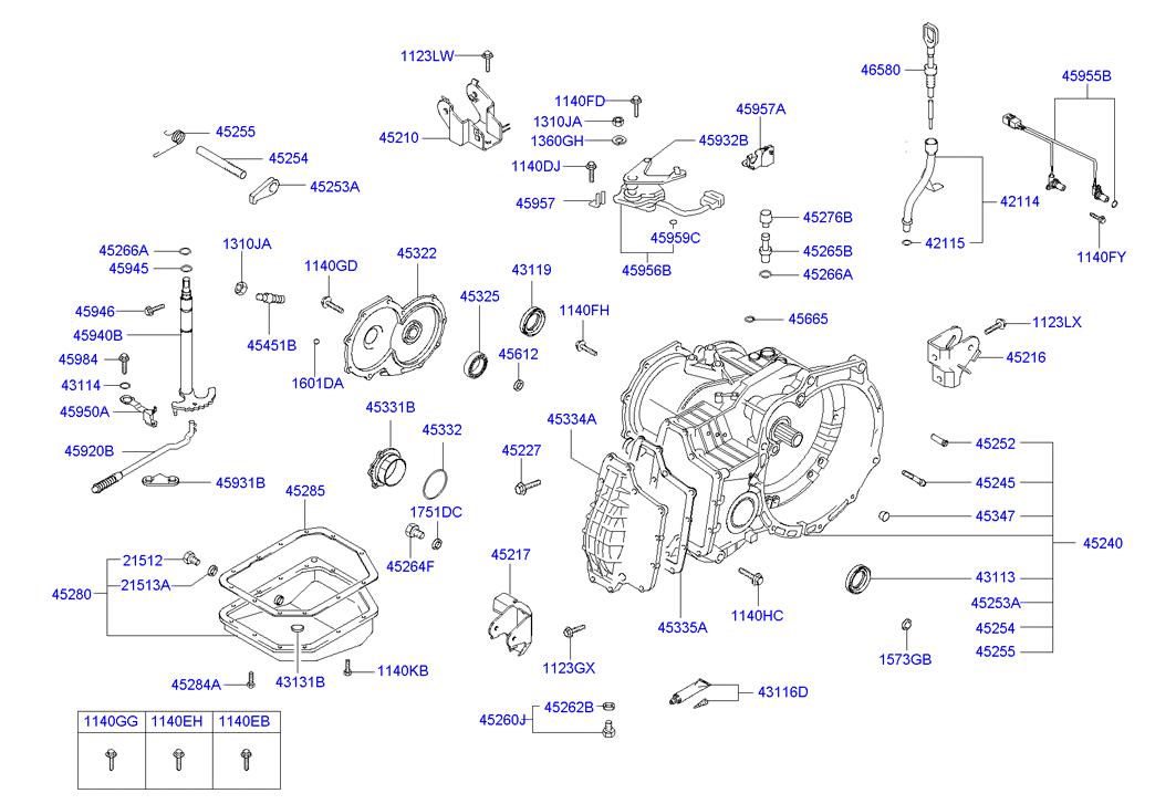 Hyundai 21513-21000 - Уплътнителен пръстен, пробка за източване на маслото vvparts.bg