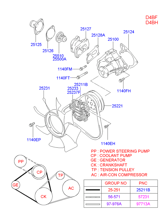 Hyundai 25510-42541 - Термостат, охладителна течност vvparts.bg