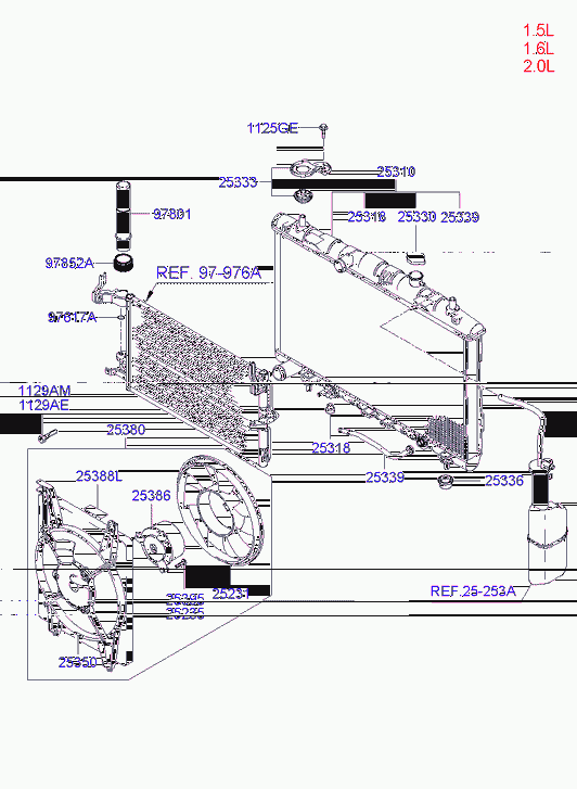 KIA 25330-2D090 - Капачка, радиатор vvparts.bg