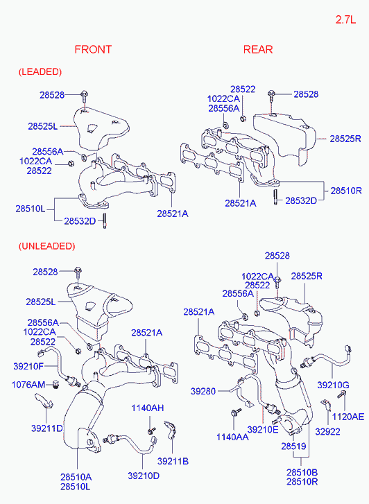 KIA 39210-37540 - Ламбда-сонда vvparts.bg