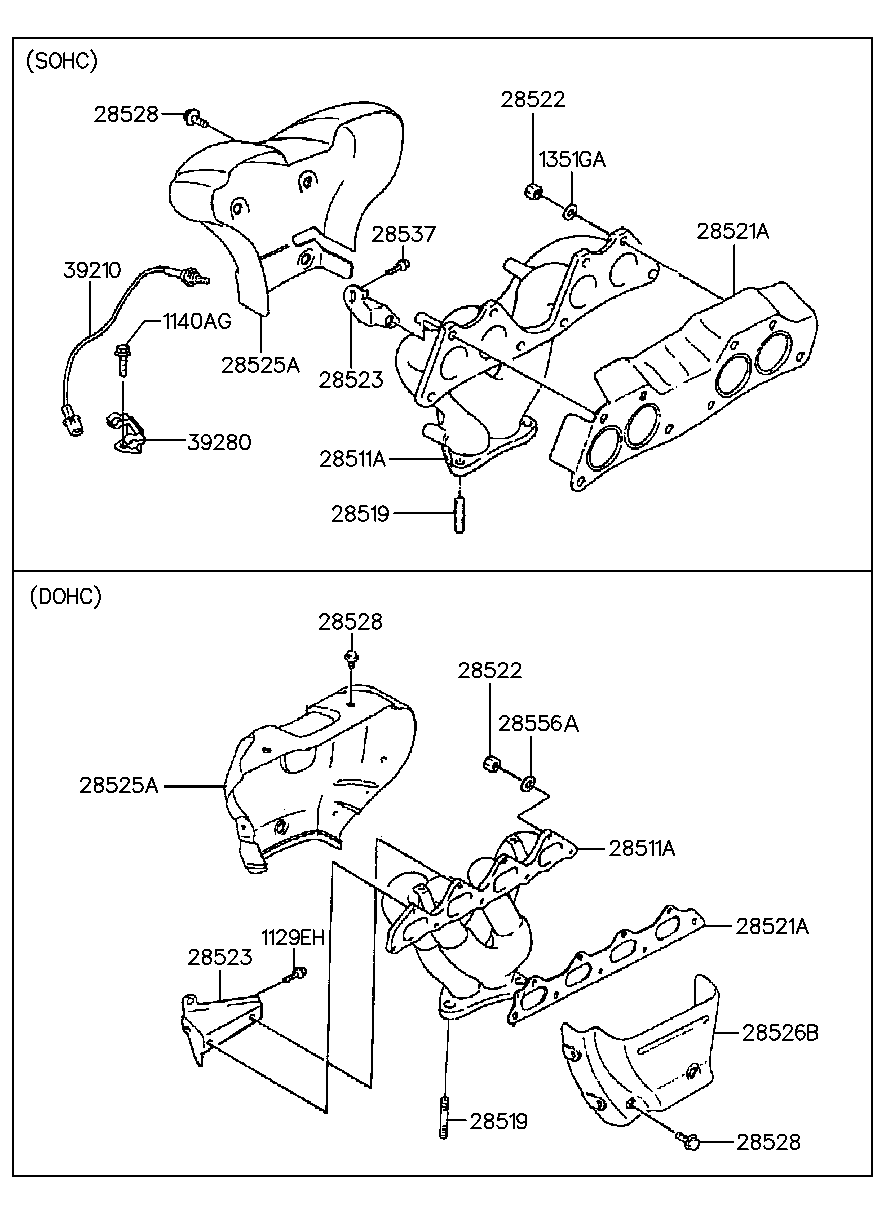 KIA 3921036700 - Ламбда-сонда vvparts.bg