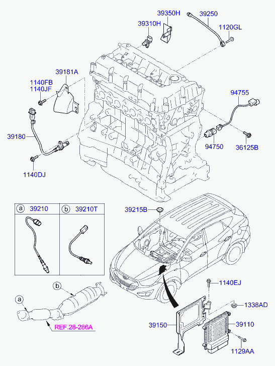 KIA 392102G600 - Ламбда-сонда vvparts.bg