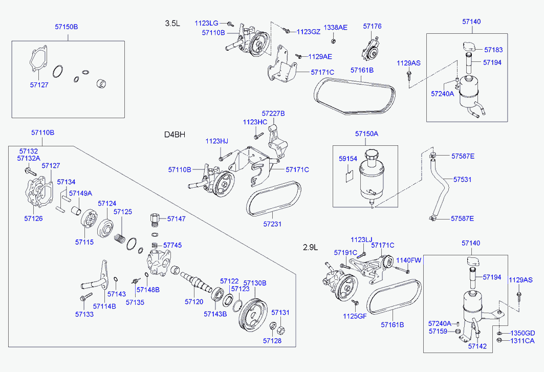 Daihatsu 57161H1500 - Пистов ремък vvparts.bg