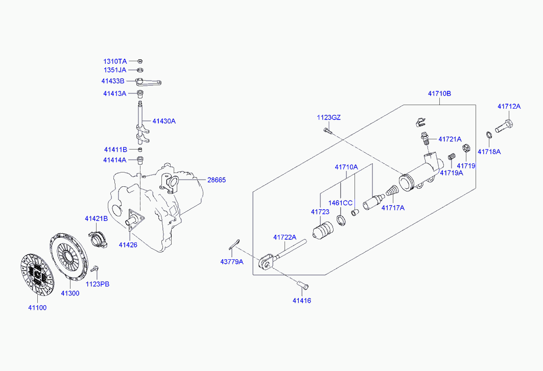 KIA 41300-39070 - Притискателен диск vvparts.bg